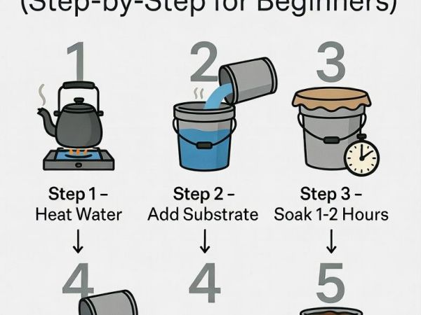 How to Pasteurize Mushroom Substrate: A Simple Beginner’s Guide