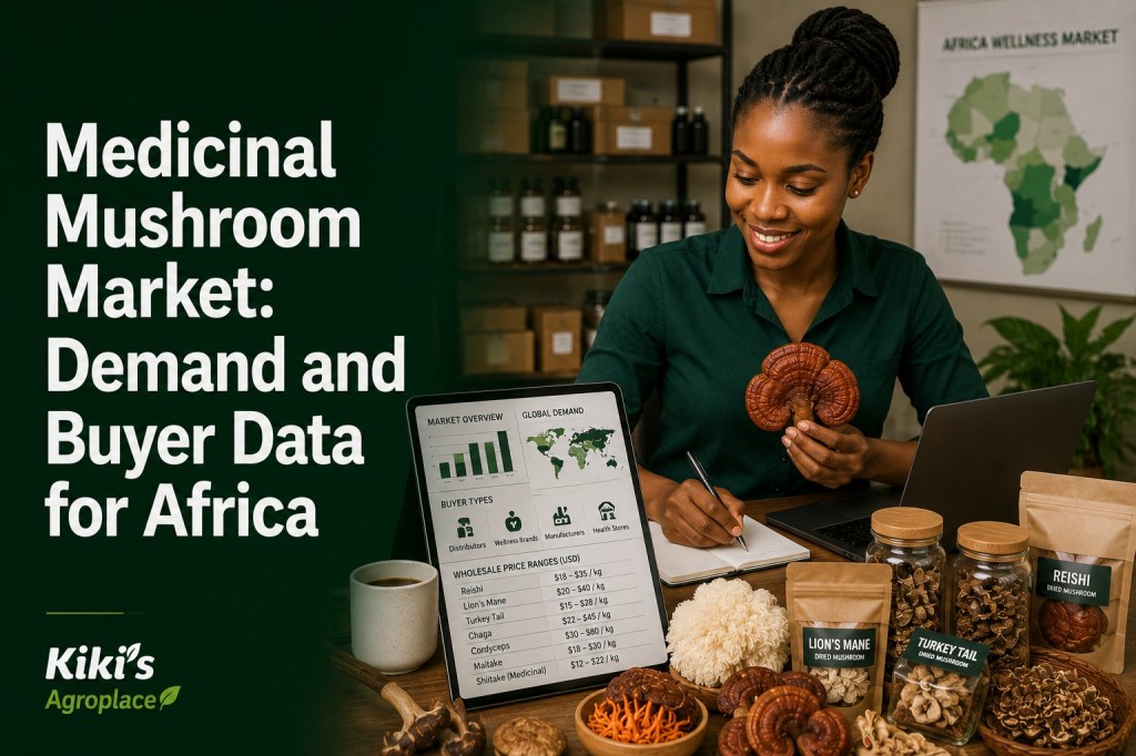 Medicinal Mushroom Market: Demand and Buyer Data for&nbsp;Africa