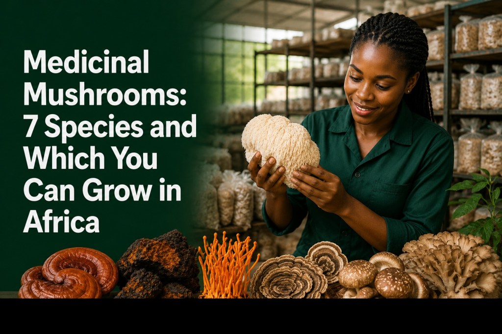 Medicinal Mushrooms: 7 Species and Which You Can Grow in&nbsp;Africa