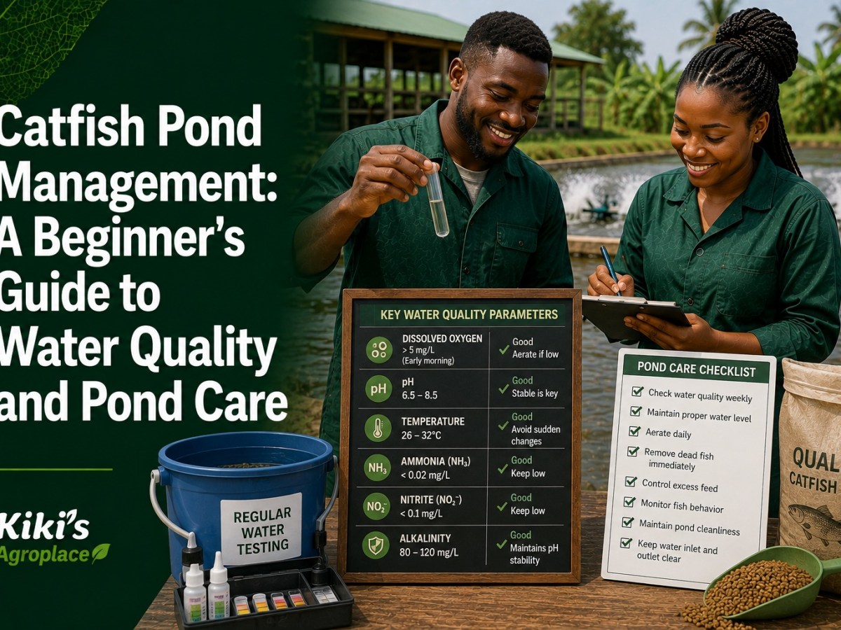 Catfish Pond Management: A Beginner’s Guide to Water Quality and Pond&nbsp;Care