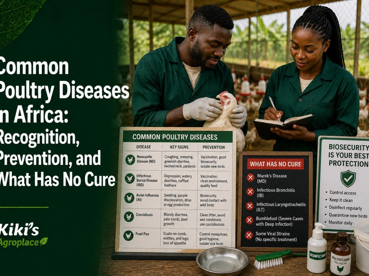 Common Poultry Diseases in Africa: Recognition, Prevention, and What Has No&nbsp;Cure