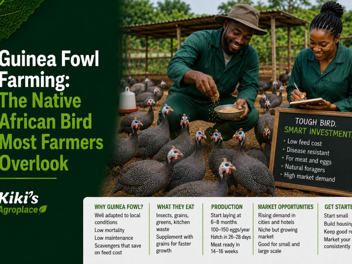 Guinea Fowl Farming: The Native African Bird Most Farmers&nbsp;Overlook