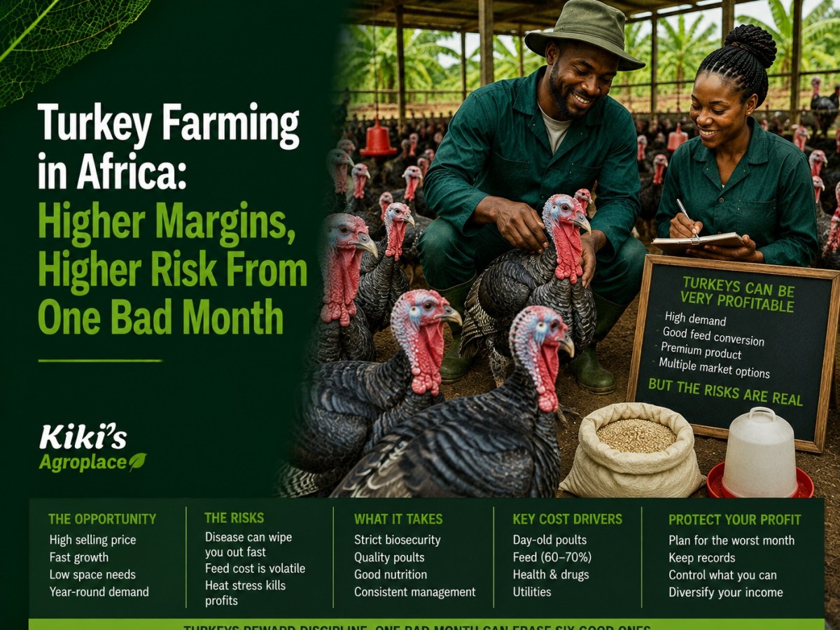 Turkey Farming in Africa: Higher Margins, Higher Risk From One Bad&nbsp;Month