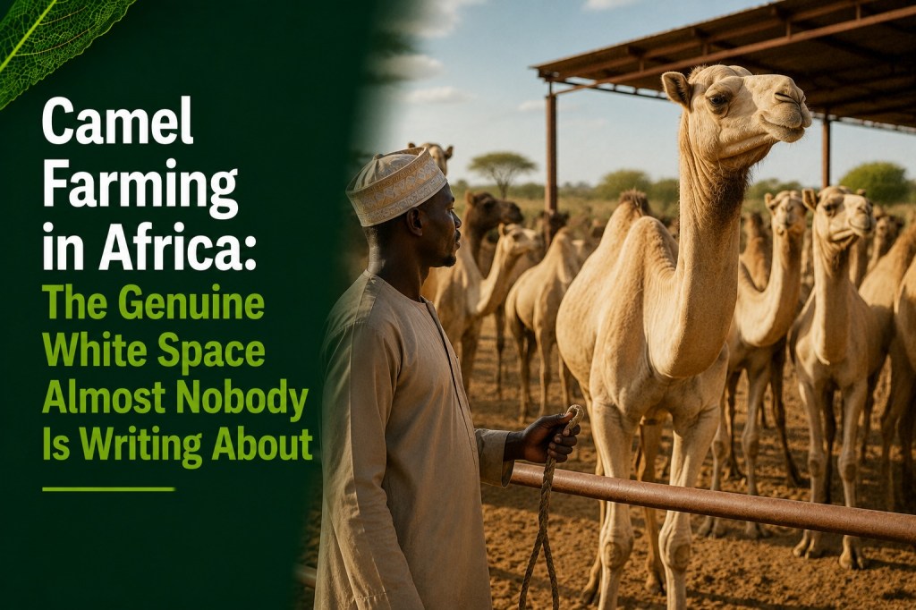 Camel Farming in Africa: The White Space Almost Nobody Is Talking&nbsp;About